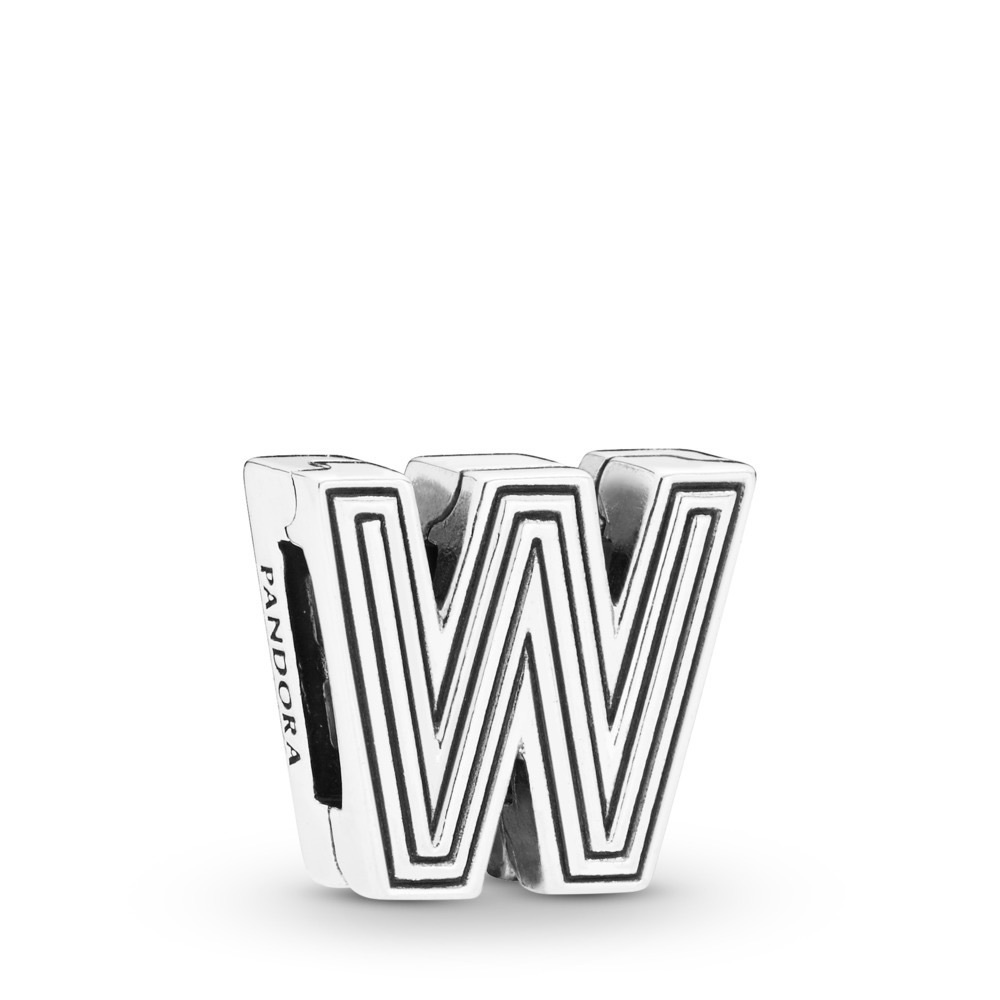 🔠 Pandora Reflexions Letter W Clip Charm